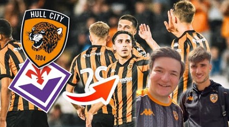 Omur Bangs In A Free Kick! Hull City VS Fiorentina Vlog