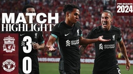 HIGHLIGHTS: Liverpool 3-0 Manchester United | Sell-out crowd for USA Tour win