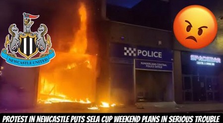 YOU SHOULD BE PREPARED for Newcastle United’s Sela Cup weekend to be CANCELLED BY POLICE !!!!!