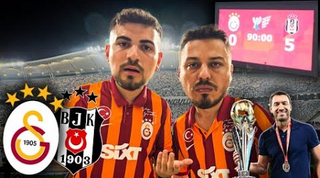 BEŞİKTAŞ FARK ATTI SAHA ve TRİBÜNLER KARIŞTI | Galatasaray 0-5 Beşiktaş Süper Kupa Finali Stad Vlog