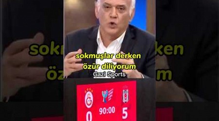 Beşiktaş’ın Galatasaray’ı 5-0 yenmesinin ardından Ahmet Çakar 