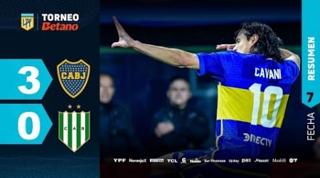 BOCA 3 - 0 BANFIELD | Resumen del partido | #TorneoBetano 2024