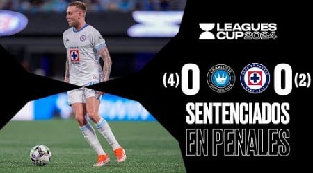 CHARLOTTE FC 0-0 CRUZ AZUL | La MÁQUINA saca un punto y cae en PENALES 