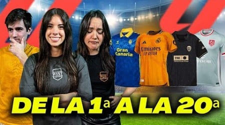 HACEMOS EL RANKING DE LAS SEGUNDAS EQUIPACIONES DE LALIGA 24/25