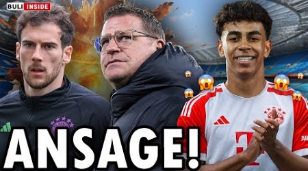 EBERL RASIERT GORETZKA! FÜLLKRUG-ENTSCHEIDUNG fix? YAMAL-WAHNSINN bei BAYERN!