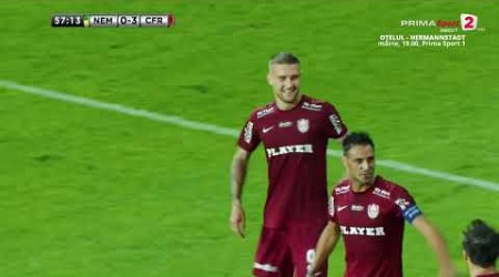 REZUMAT. Neman - CFR Cluj 0-5. Recital marca Dan Petrescu la returul din Conference League