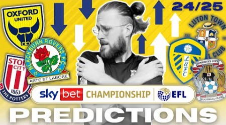 My CONTROVERSIAL 24/25 Championship Predictions!!