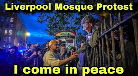 Liverpool mosque protest