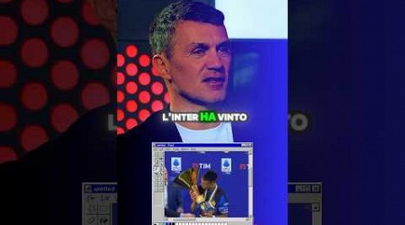 Maldini sullo Scudetto dell’Inter 