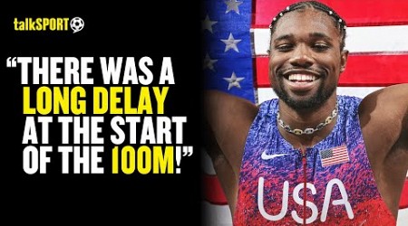 Goldstein &amp; Bent REACT To Noah Lyles WINNING The 100M GOLD MEDAL FINAL At Paris 2024! 