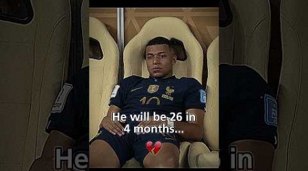 Mbappé is no longer a youngster 