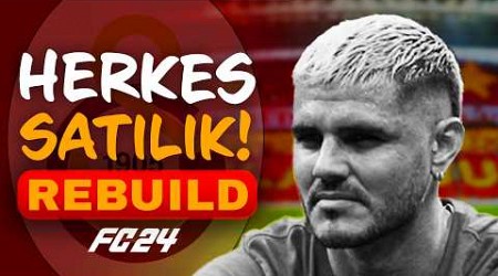 5-0 SONRASI TAKIM SATILIYOR! // GALATASARAY HERKES SATILIK REBUILD // FC 24 KARİYER MODU