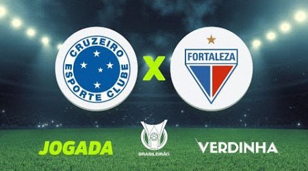 CRUZEIRO X FORTALEZA, AO VIVO, CAMPEONATO BRASILEIRO SÉRIE A | 05/08/2024