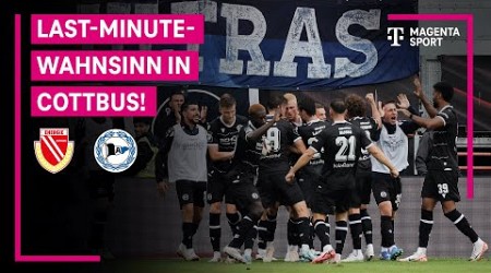 FC Energie Cottbus - DSC Arminia Bielefeld | Highlights mit Live-Kommentar | 3. Liga | MAGENTA SPORT