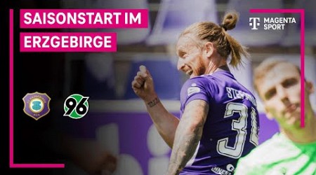 FC Erzgebirge Aue - Hannover 96 II | Highlights mit Live-Kommentar | 3. Liga | MAGENTA SPORT