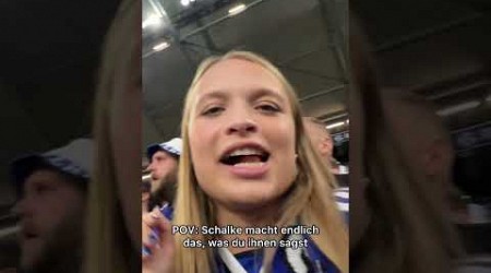 Schalke hört auf MICH!