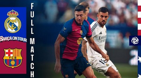 FULL MATCH | FC BARCELONA vs REAL MADRID | USA TOUR 2024 