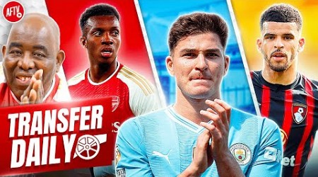 Arsenal On Red Alert For Alvarez, Solanke Hijack &amp; Nketiah To Marseille OFF! | Transfer Daily