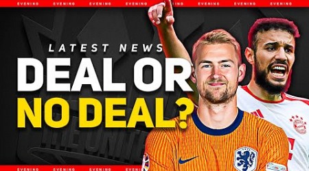 Bayern DEMAND 60 MIL For De Light &amp; Mazraoui! Sancho SHOCK Decision! Man Utd Transfer News