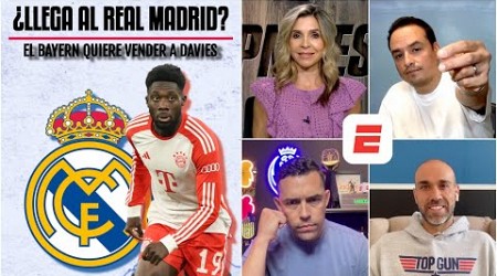 ¿ALPHONSO DAVIES al REAL MADRID? El Bayern Munich le estaría buscando nueva casa | Exclusivos