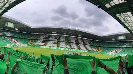 Celtic Vs Kilmarnock 4/8/24 (4K) - Flag Day - Full Stadium Tifo - Top Of The Table - Marker Set