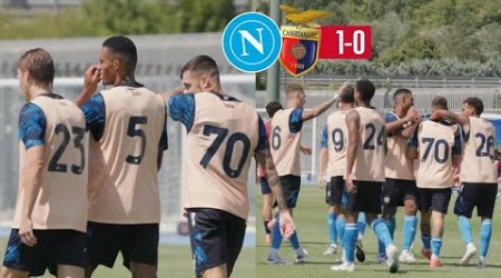 HIGHLIGHTS Napoli Casertana 1-0 ⚽ Gol Gaetano e sintesi dell’allenamento 