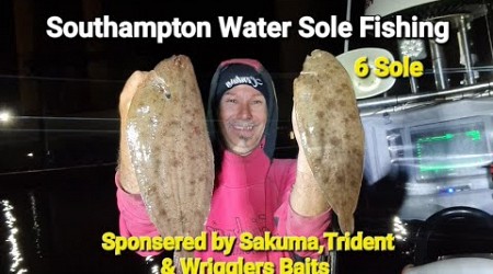 Sole Fishing Southampton Water Fishing Small Boat Fishing Raymarine Garmin Southcoast UK