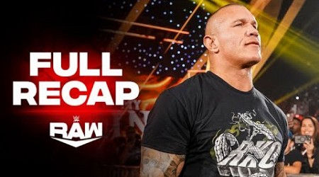 Full Raw highlights: August 5, 2024