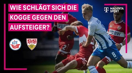 F.C. Hansa Rostock - VfB Stuttgart II | Highlights mit Live-Kommentar | 3. Liga | MAGENTA SPORT