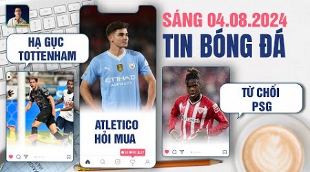 TIN BÓNG ĐÁ 4/8: BAYERN HẠ GỤC TOTTENHAM, ATLETICO HỎI MUA JULIAN ALVAREZ, NICO WILLIAMS TỪ CHỐI PSG