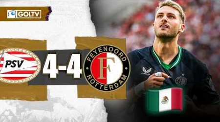 PARTIDAZO de GIMÉNEZ y 8 GOLES en una FINAL de LOCURA | PSV 4-4 Feyenoord (2-4) | SuperCopa Holanda