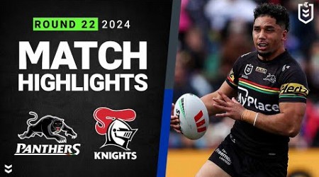 NRL 2024 | Panthers v Knights | Match Highlights