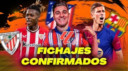 RUMORES Y FICHAJES YA CONFIRMADOS de LALIGA