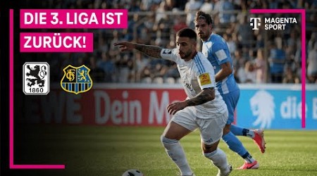 TSV 1860 München – 1. FC Saarbrücken, Highlights mit Live-Kommentar | 3. Liga | MAGENTA SPORT