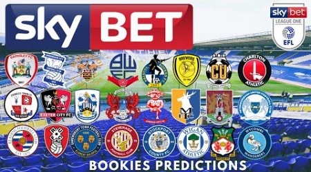 BOOKIES 24/25 LEAGUE ONE PREDICTIONS! | Who Are The Favourites For Promotion and Relegation?