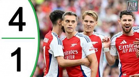 Arsenal vs Bayer Leverkusen 4-1 Extended Highlights &amp; Goals - Friendly 2024