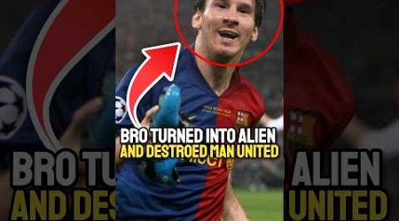 how Messi embarrass the barcelona legend by beating United in the Final?