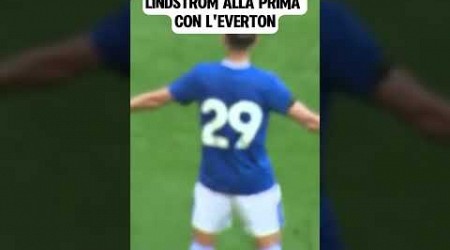 GOLAZOO DI @jesperlindstroem18 alla prima partita con l&#39;Everton