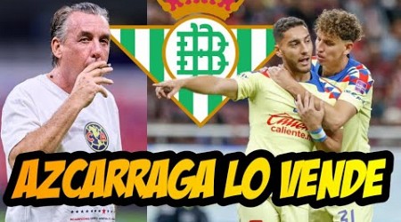 EL AMERICA AMANECE CON LA VENTA DE SEBASTIAN CACERES AL REAL BETIS ESTA ES LA VENTA DE LOCURA