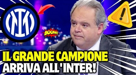 APPENA CONFERMATO ALL&#39;INTER! OTTIMO ACQUISTO! I TIFOSI SONO SORPRESI! NOTIZIE DELL&#39;INTER