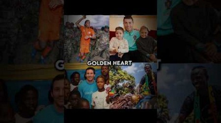 Football Players With A Golden Heart 