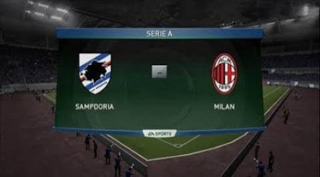 FIFA 10 | Sampdoria vs AC Milan - Dinho - Huntelaar - Pato - Serie A 2009/2010