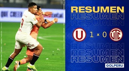 Resumen: Universitario 1-0 UTC #TorneoClausuraXGOLPERU