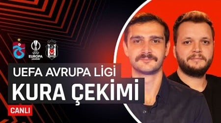 Beşiktaş ve Trabzonspor&#39;un Rakipleri Belli Oldu | Avrupa Ligi Kura Çekimi Canlı Yayın