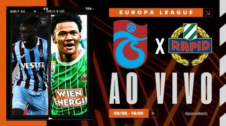 AO VIVO: TRABZONSPOR x RAPID WIEN - 08/08 NARRAÇÃO: ADRIANO BUENO | UEFA EUROPA LEAGUE