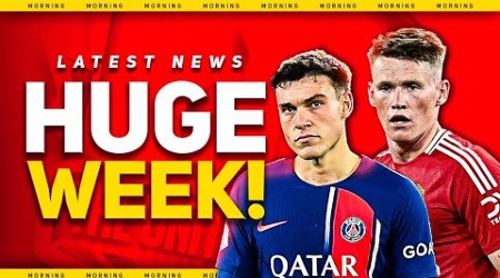 HERE WE GO Coming on De Ligt, Mazraoui and Ugarte! Man Utd Transfer News