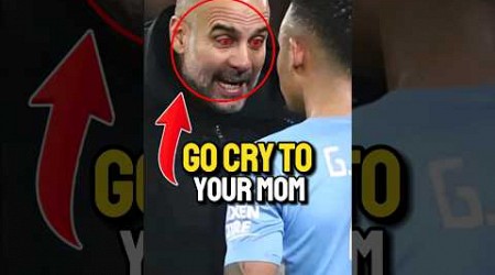 what Guardiola did to this player is really heartbreaking!