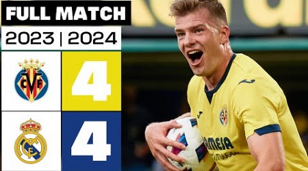 Villarreal CF 4-4 Real Madrid | PARTIDO COMPLETO | LALIGA EA SPORTS 2023/24