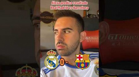 Alexa Predice Resultado Real Madrid vs Barcelona Partido Pretemporafa