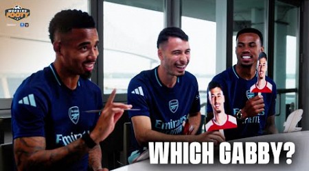 Gabriel Jesus, Martinelli &amp; Magalhães play &#39;Which Gabby&#39; &amp; talk Arsenal | Morning Footy